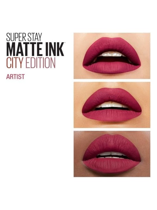 Maybelline SUPERSTAY MATTE INK rossetto liquido 120artist donna