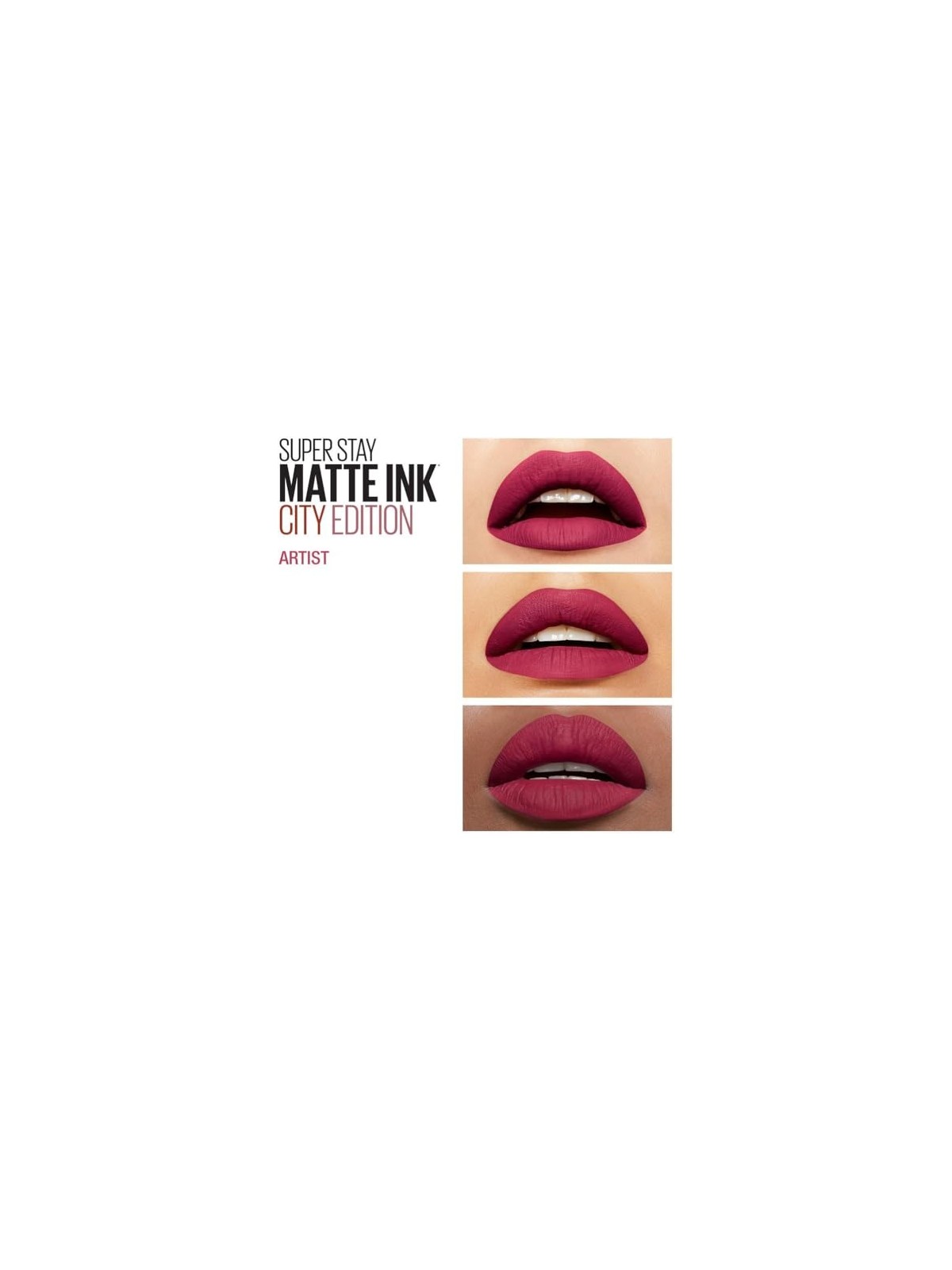 Maybelline SUPERSTAY MATTE INK rossetto liquido 120artist donna