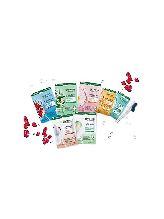 GARNIER SKINACTIVE eye tissue mask anti-fatigue x 2 patches unisex