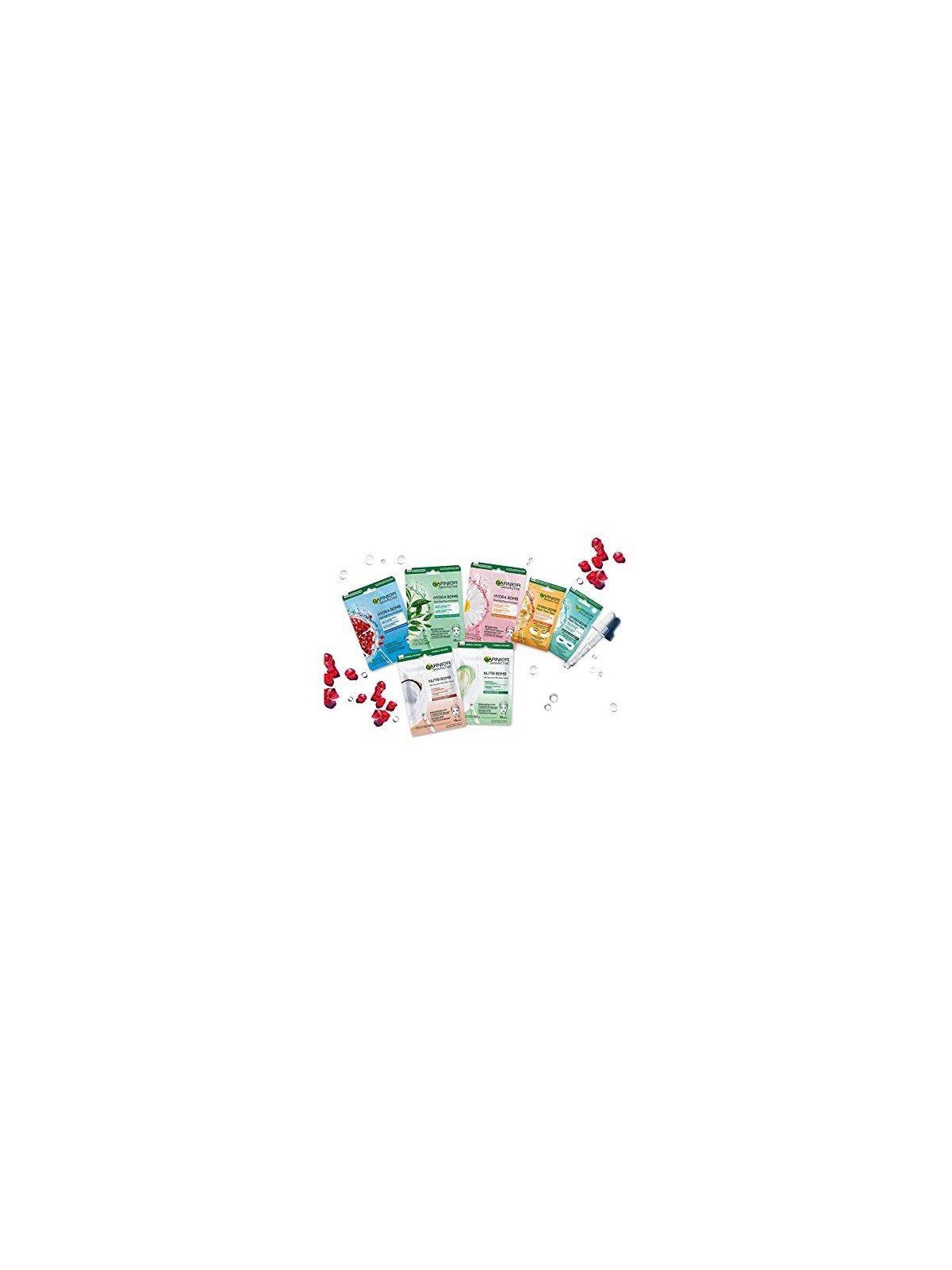 GARNIER SKINACTIVE eye tissue mask anti-fatigue x 2 patches unisex