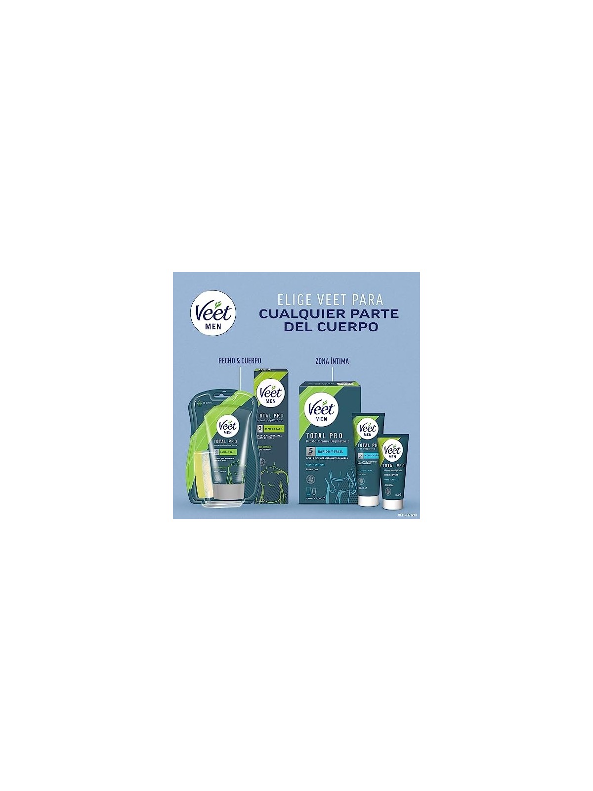 Veet Crema Depilatoria Pelle Sensibile 400ml Uomo