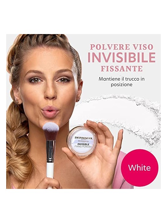 Invisible Fixing Powder Polvere fondente leggera 135 g donna White