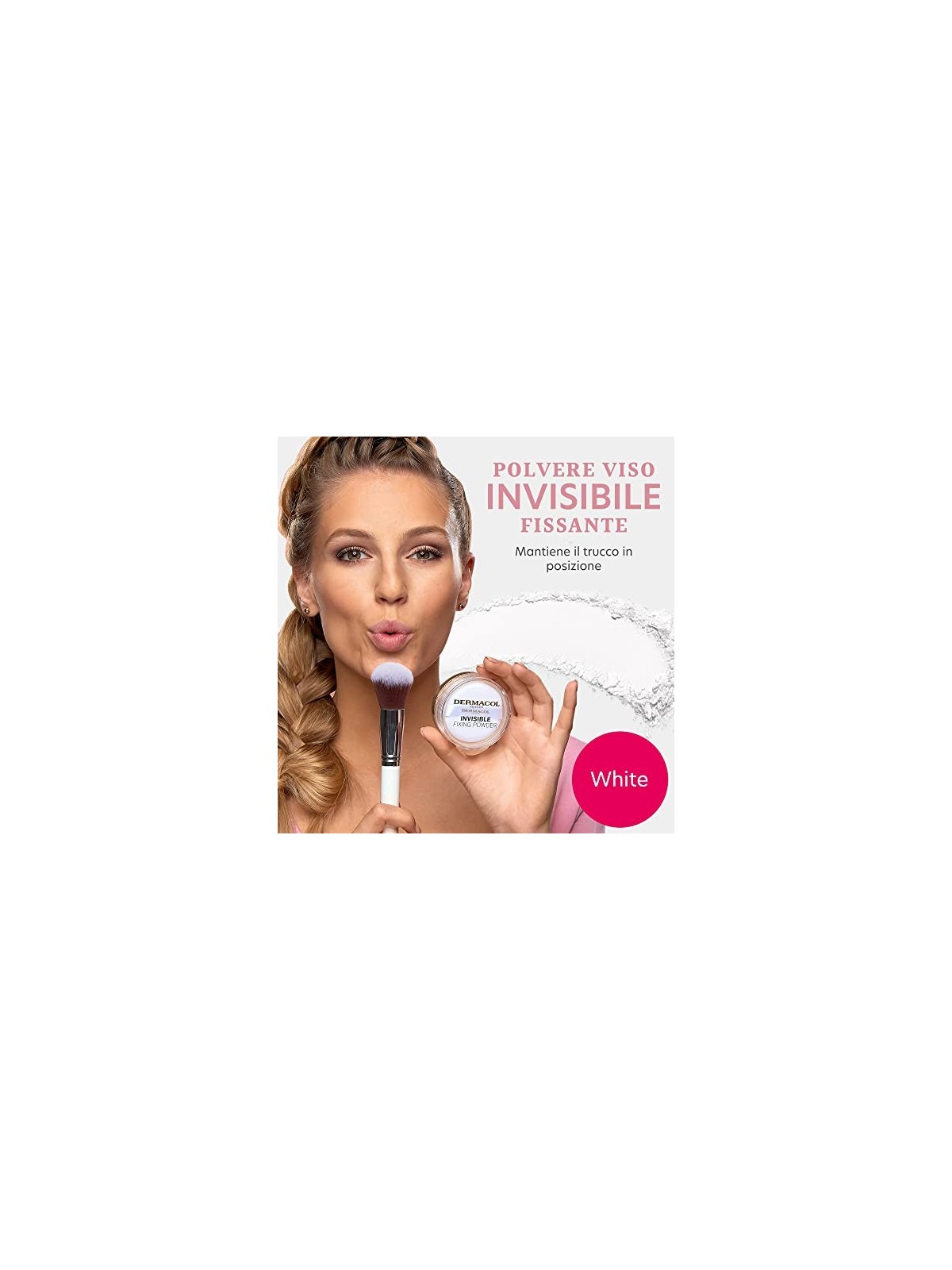 Invisible Fixing Powder Polvere fondente leggera 135 g donna White
