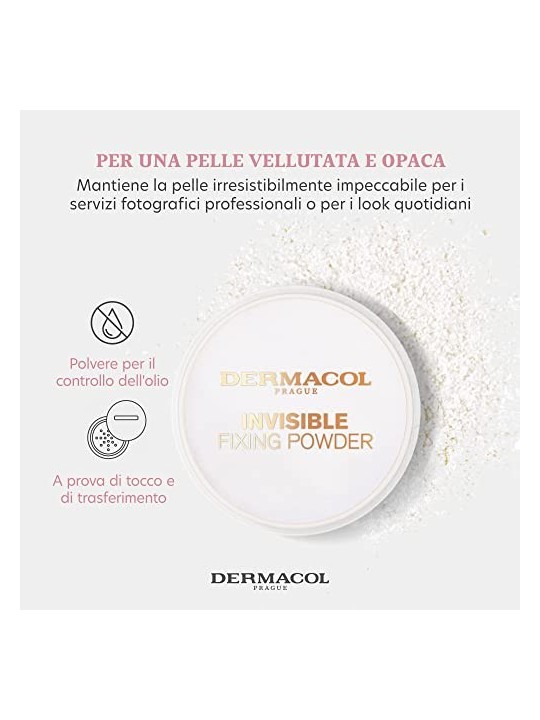 Invisible Fixing Powder Polvere fondente leggera 135 g donna White