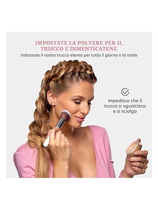 Invisible Fixing Powder Polvere fondente leggera 135 g donna White