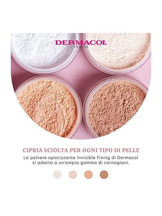 Invisible Fixing Powder Polvere fondente leggera 135 g donna White