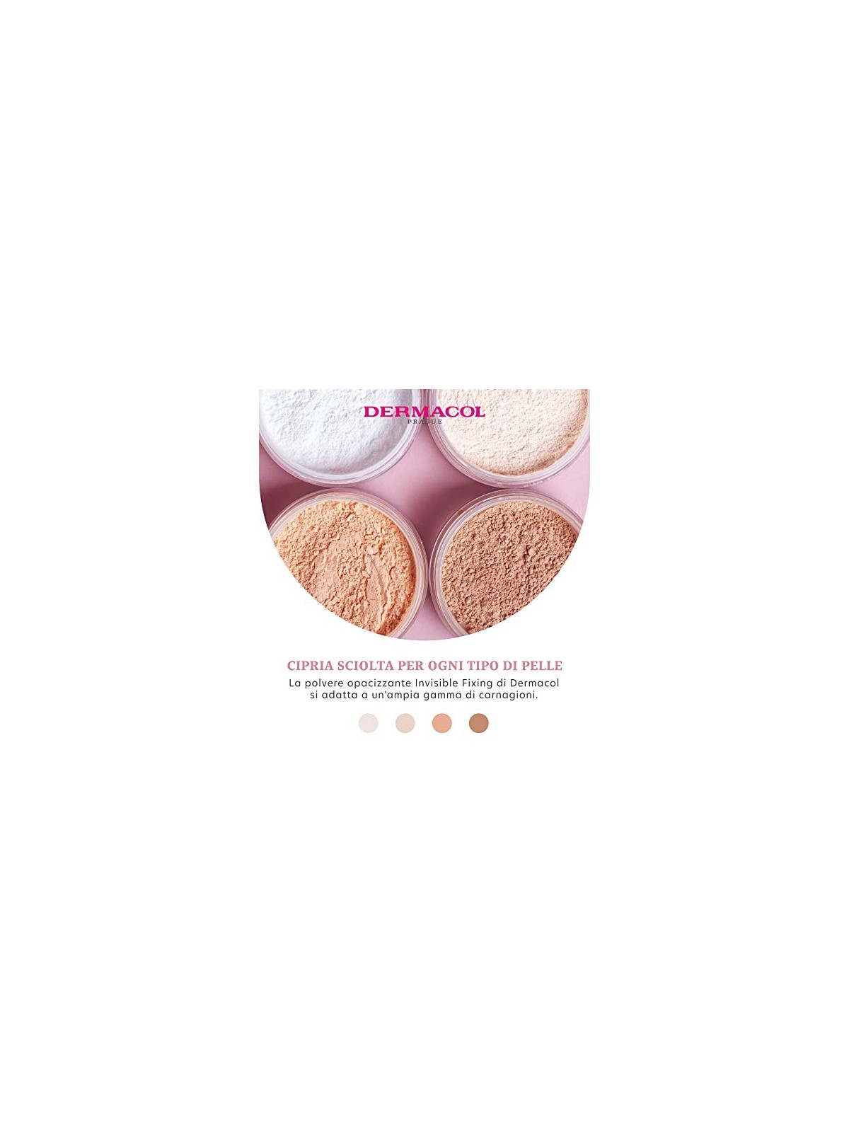 Invisible Fixing Powder Polvere fondente leggera 135 g donna White