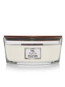 Candela profumata WoodWick Bianco T Gelsomino Nave 4530g
