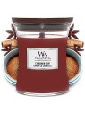 Candela profumata WoodWick Cinnamon Chai 275g