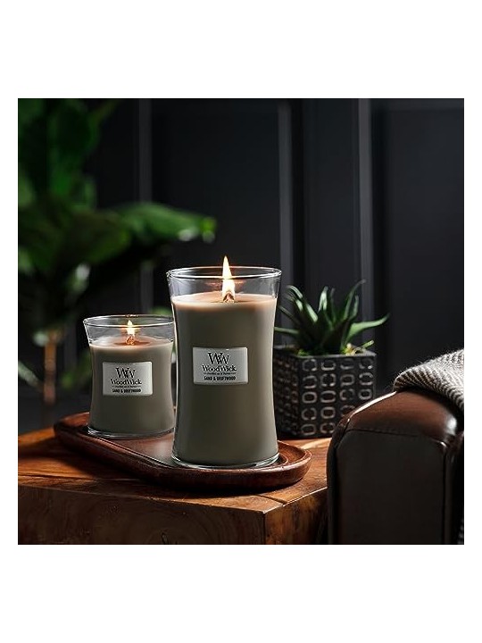 WoodWick Medium Hourglass Candles Scented Candle Sand & Driftwood 275g