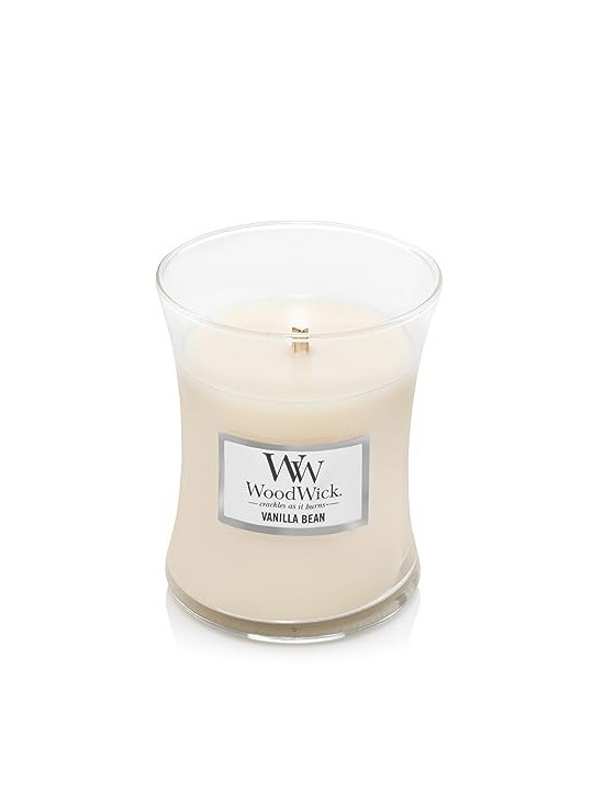 WoodWick Vaso Fagiolo di Vaniglia candela profumata unisex 275g