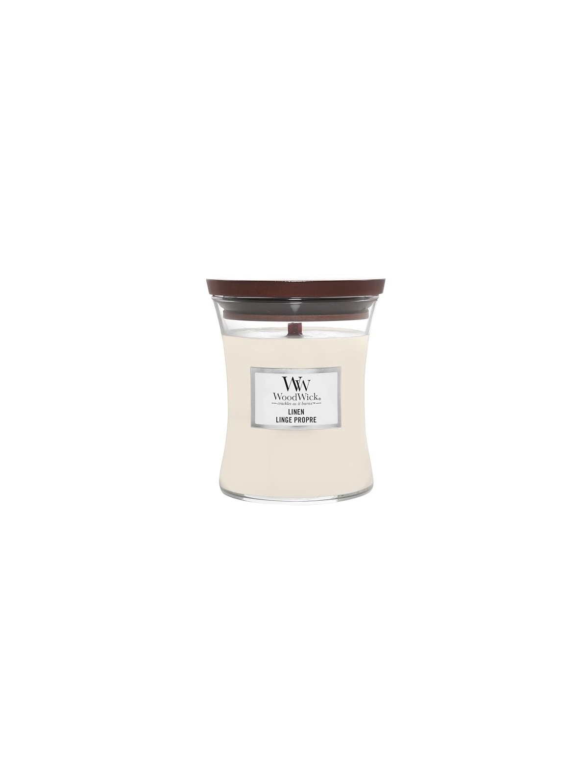 Candela profumata Lino WoodWick 275g