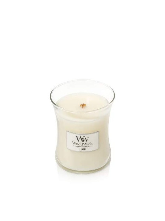 Candela profumata Lino WoodWick 275g