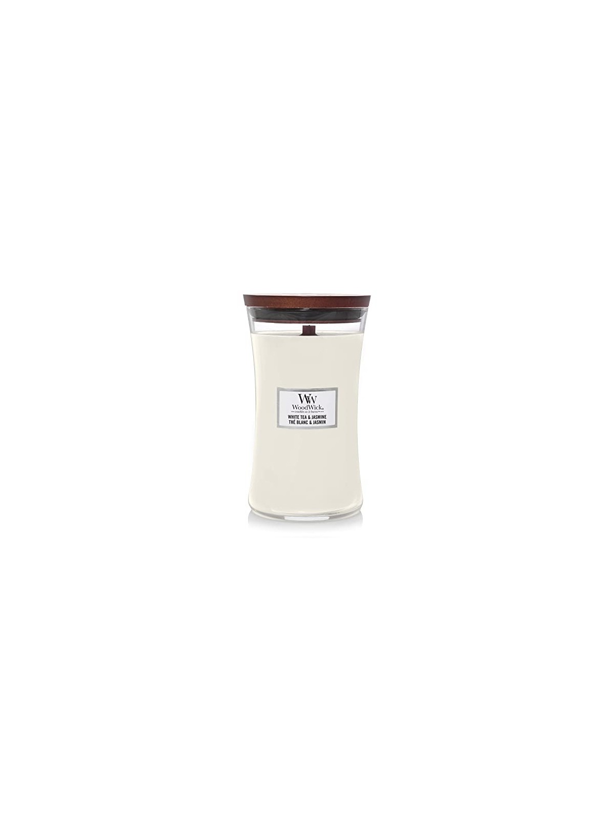 WoodWick Vaso Bianco Tï¿½ï¿½ e Gelsomino 609.5g