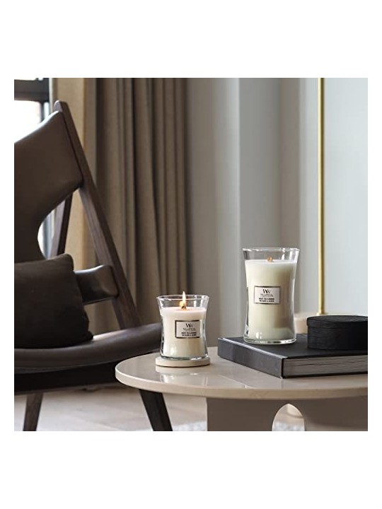 WoodWick Vaso Bianco Tï¿½ï¿½ e Gelsomino 609.5g