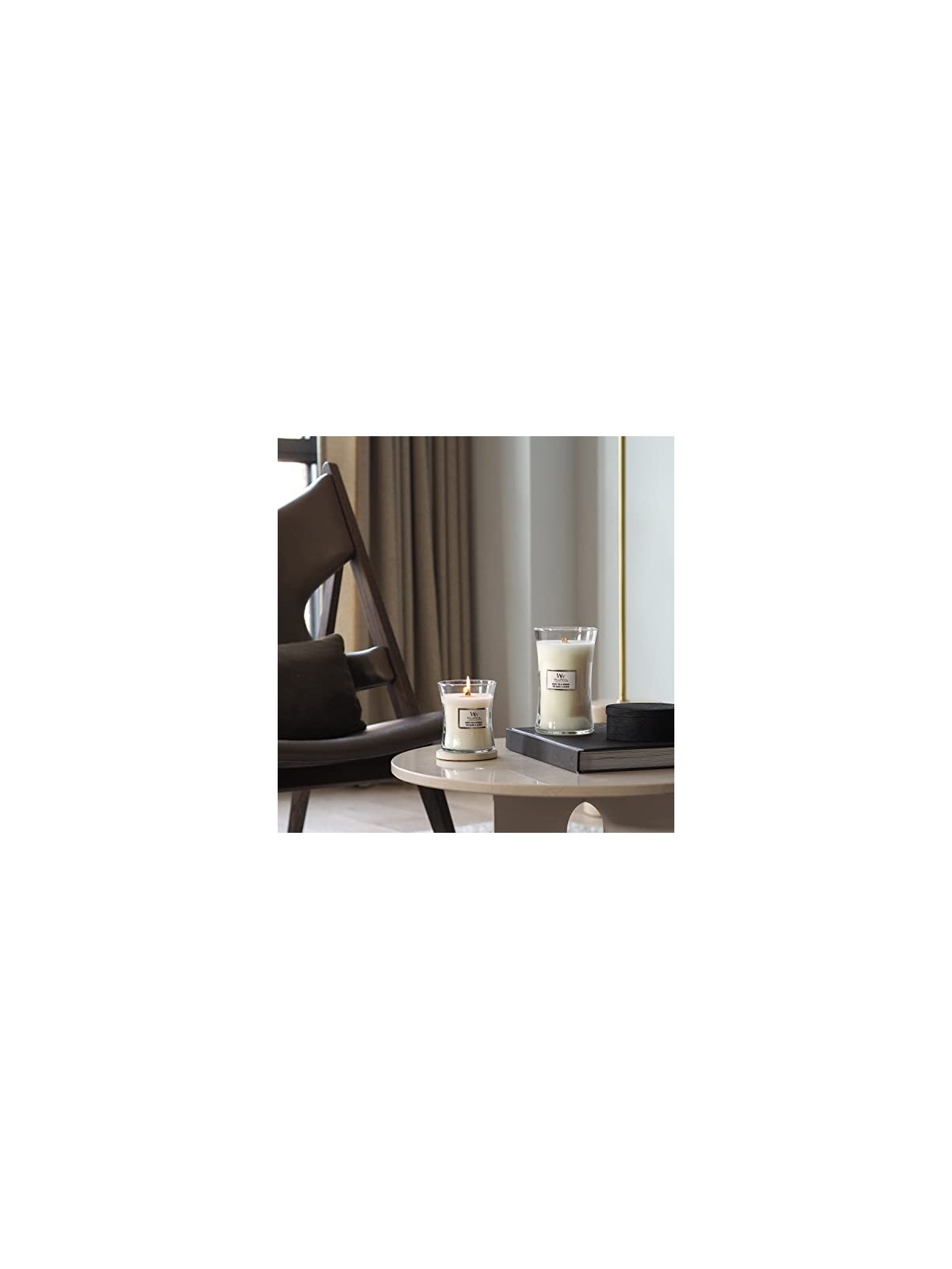 WoodWick Vaso Bianco Tï¿½ï¿½ e Gelsomino 609.5g