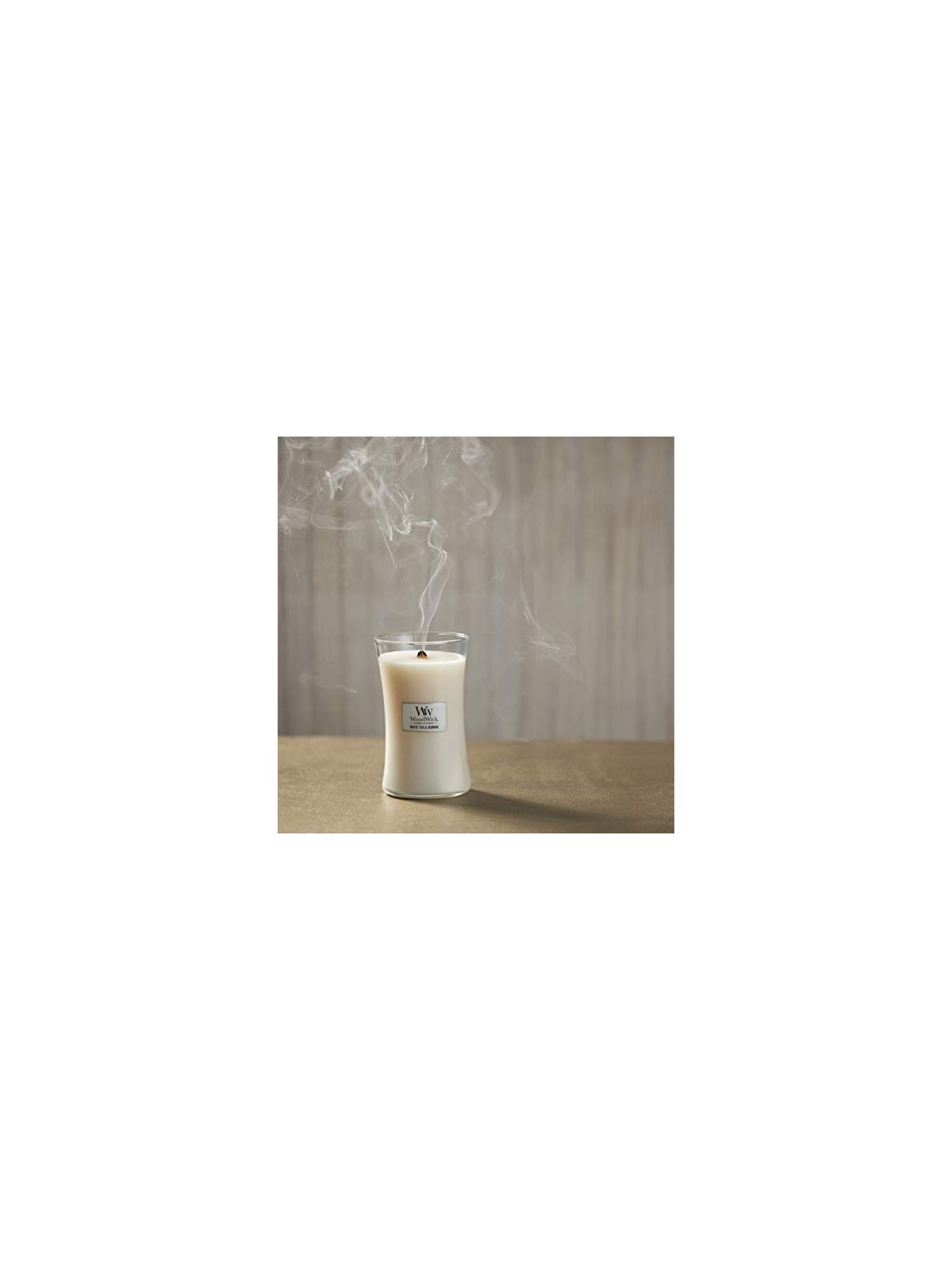 WoodWick Vaso Bianco Tï¿½ï¿½ e Gelsomino 609.5g