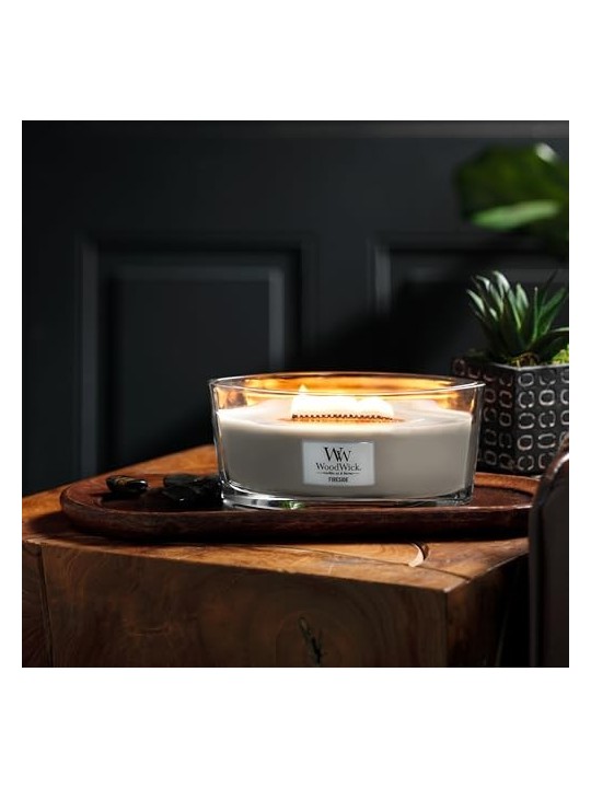 WoodWick Fireside Ship Camino Scented Candle 453g