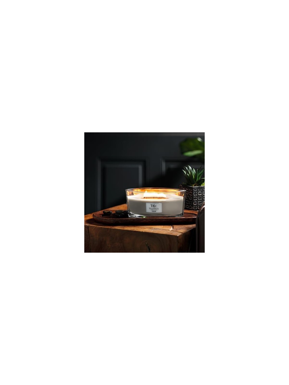 WoodWick Fireside Ship Camino Scented Candle 453g
