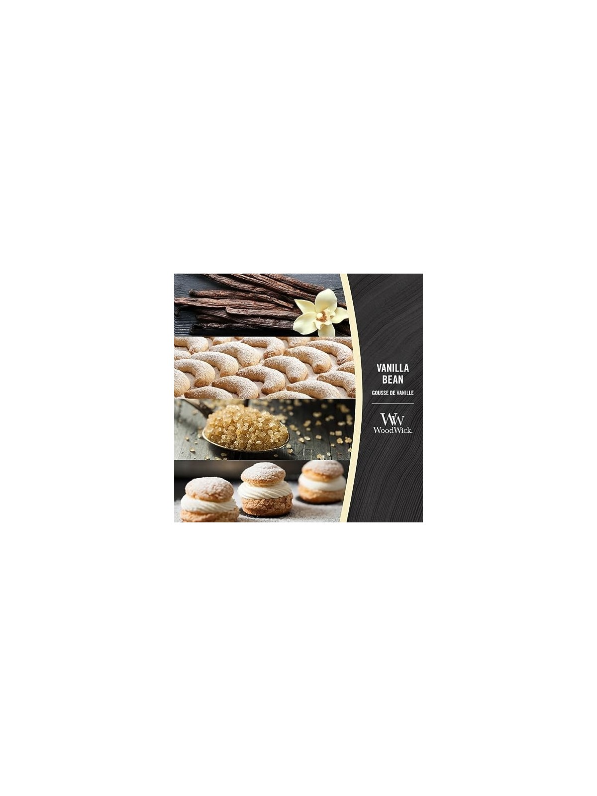 WoodWick Vanilla Bean 453 g unisex 453 6g in Italiano
