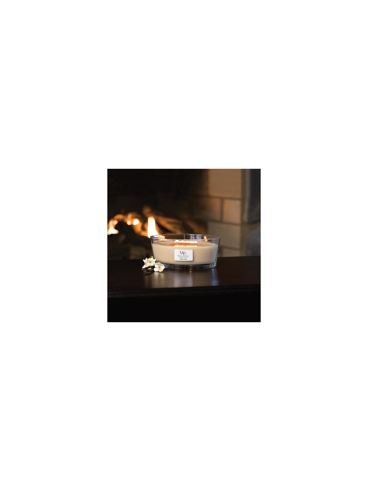 WoodWick Vanilla Bean 453 g unisex 453 6g in Italiano