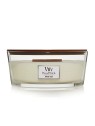 Candela profumata Woodwick White Teak 453,6g