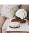 Candela profumata Woodwick White Teak 453,6g