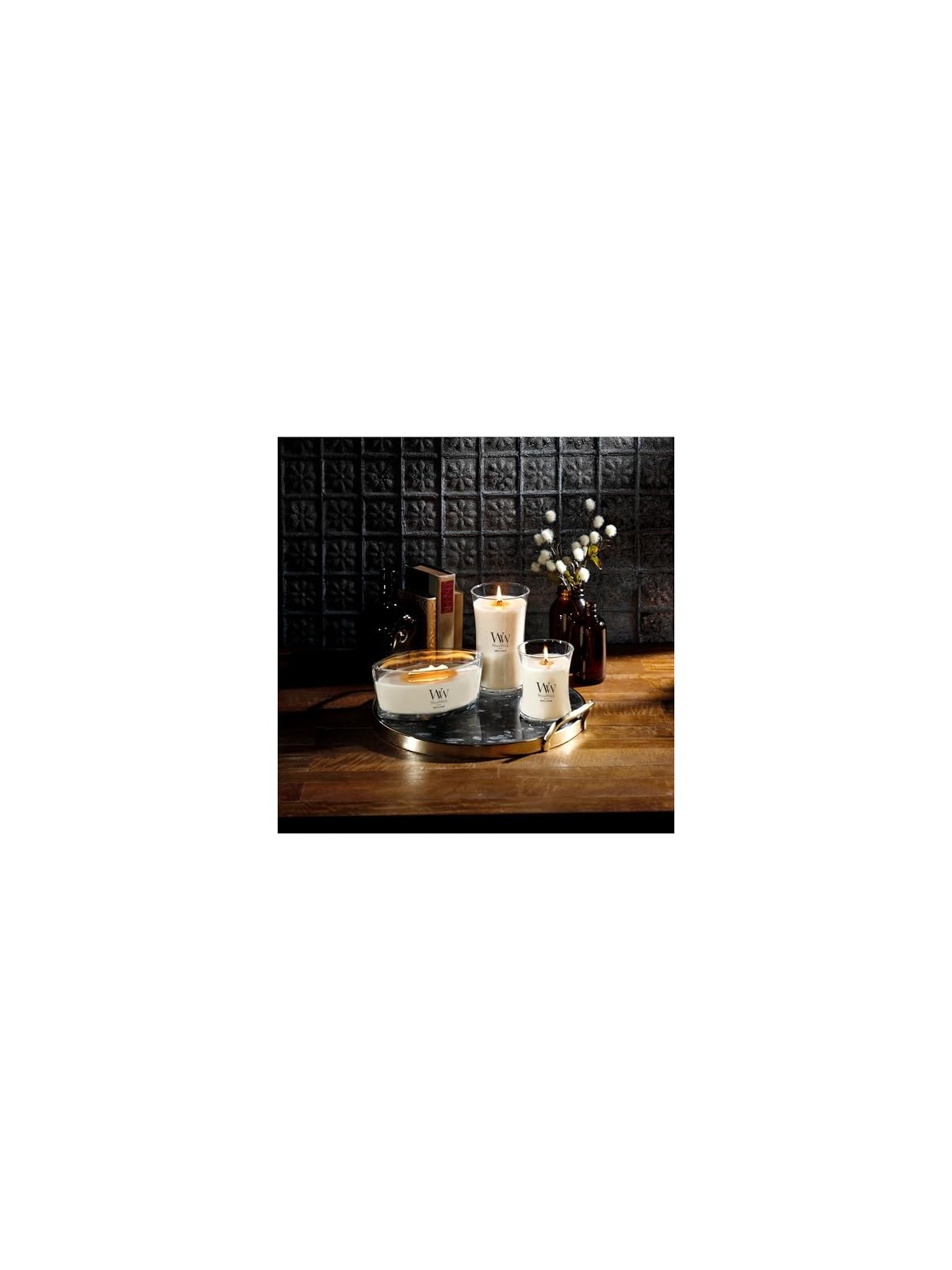 Vaso con baccelli di vaniglia 6095g