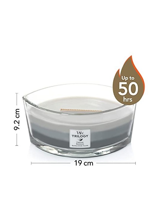 WoodWick Warm Woods Trilogy Ship Candle 4536g