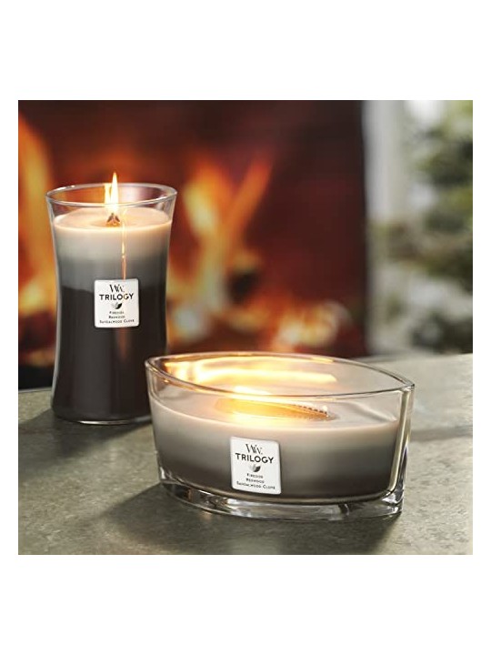WoodWick Warm Woods Trilogy Ship Candle 4536g