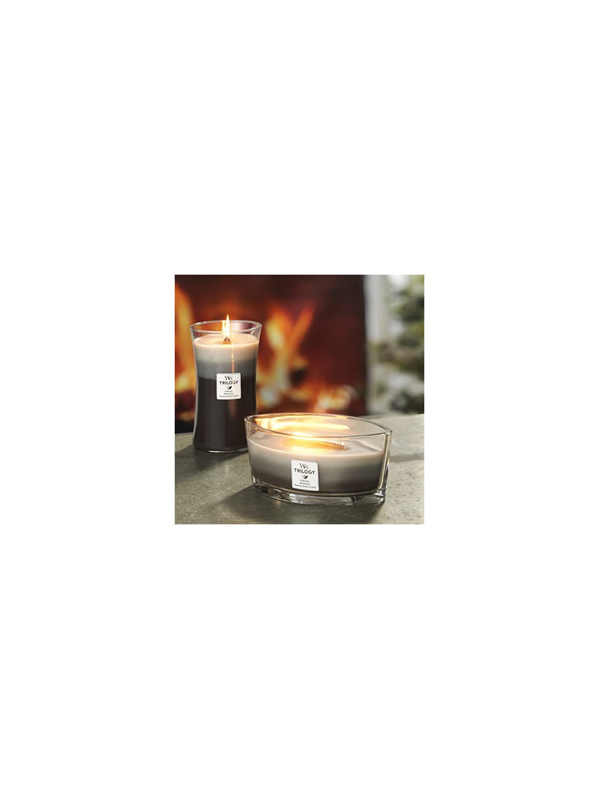 WoodWick Warm Woods Trilogy Ship Candle 4536g