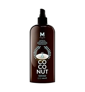 Olio abbronzante al COCCO SPF6 200ml unisex