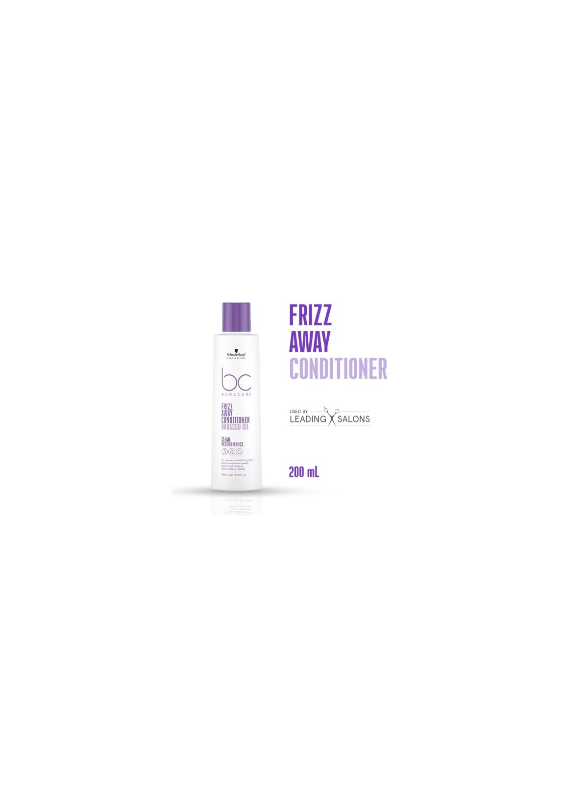 Schwarzkopf BC FRIZZ AWAY balsamo 200ml Unisex