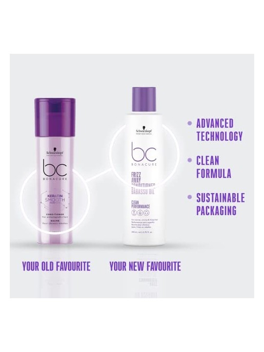 Schwarzkopf BC FRIZZ AWAY balsamo 200ml Unisex