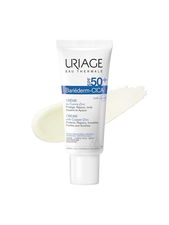 Crema Uriage BARIï¿½ï¿½DERM cica SPF50 40ml donna