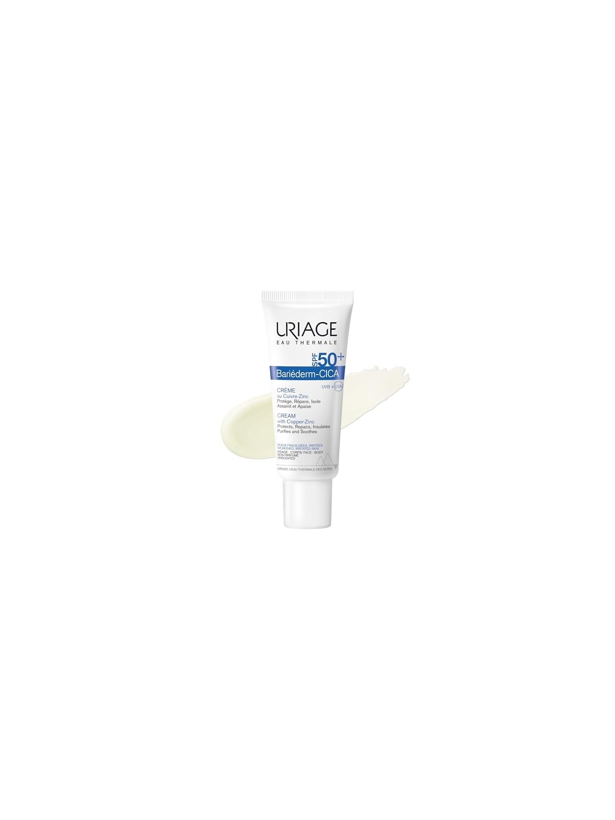 Crema Uriage BARIï¿½ï¿½DERM cica SPF50 40ml donna
