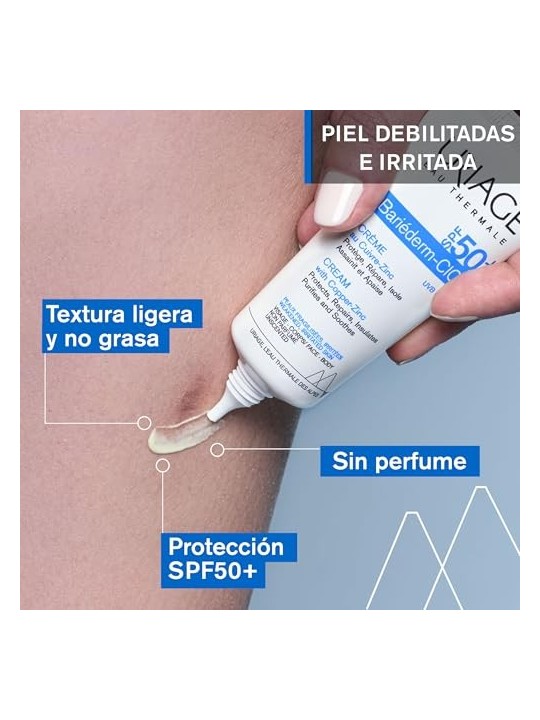 Crema Uriage BARIï¿½ï¿½DERM cica SPF50 40ml donna
