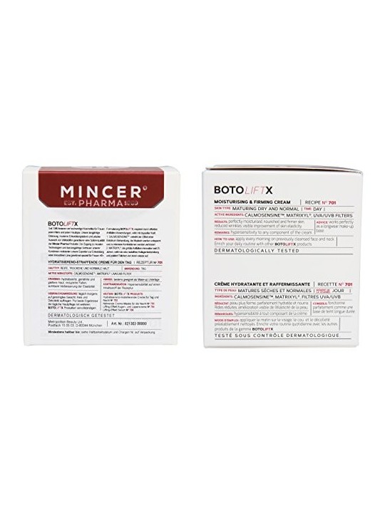 MINCER PHARMA BotoLift X crema giorno idratante rassodante