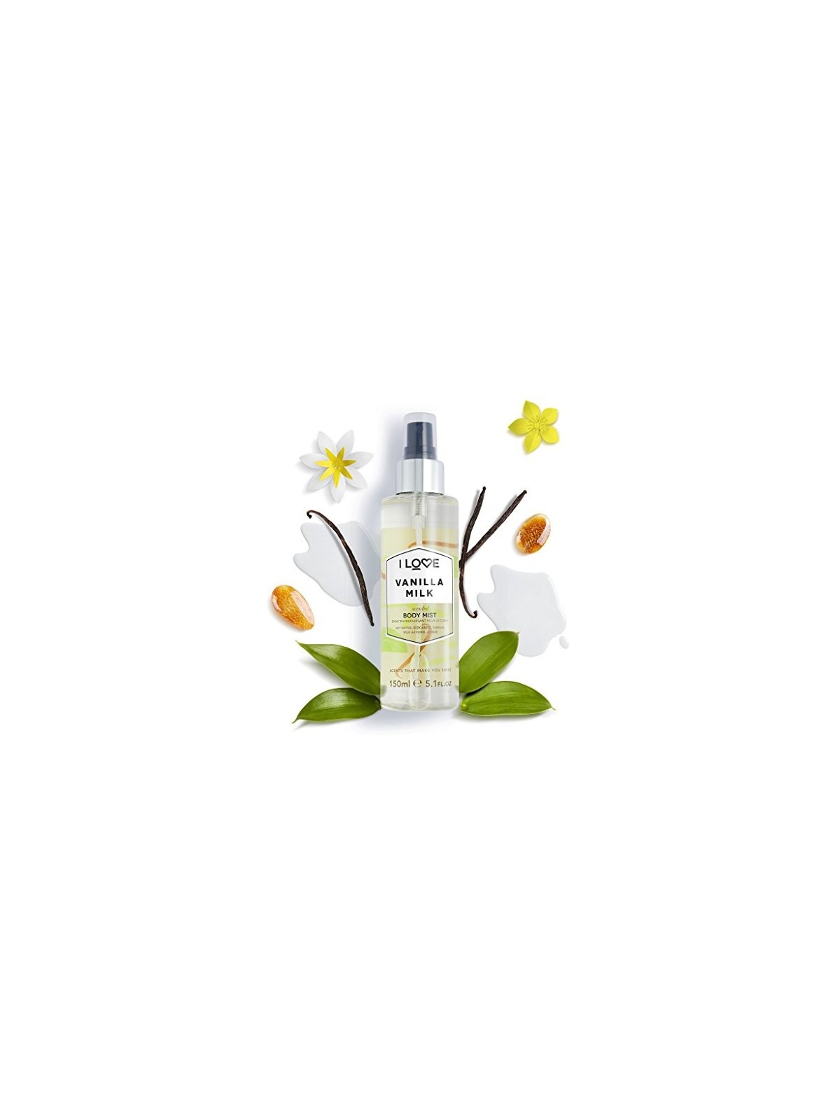 Tlo Latte alla Vaniglia Nebbia per il Corpo 150 ml Donna