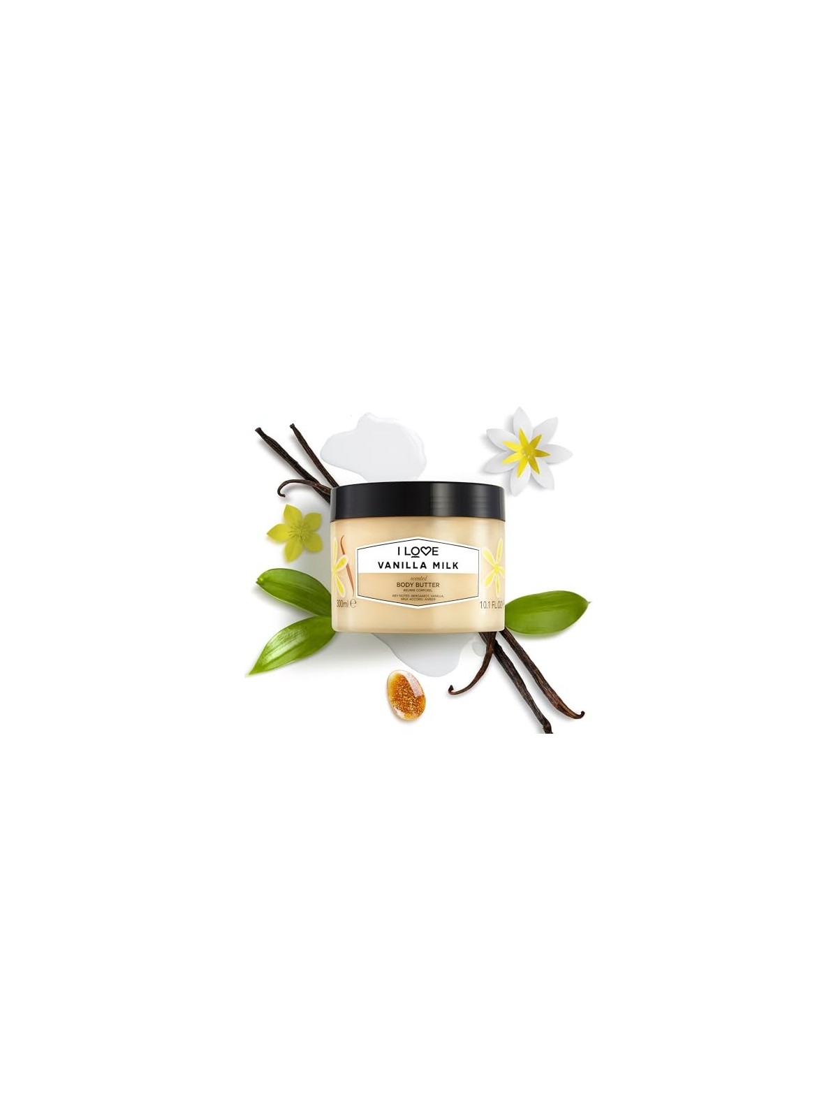 Burro Corpo alla Vaniglia e Latte 300 ml Donna