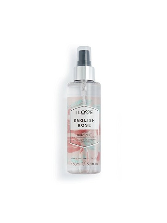 I love Signature English Rose Body Mist 165ml for Women
