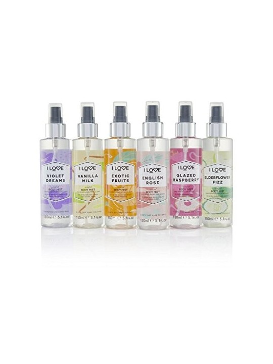 I love Signature English Rose Body Mist 165ml for Women
