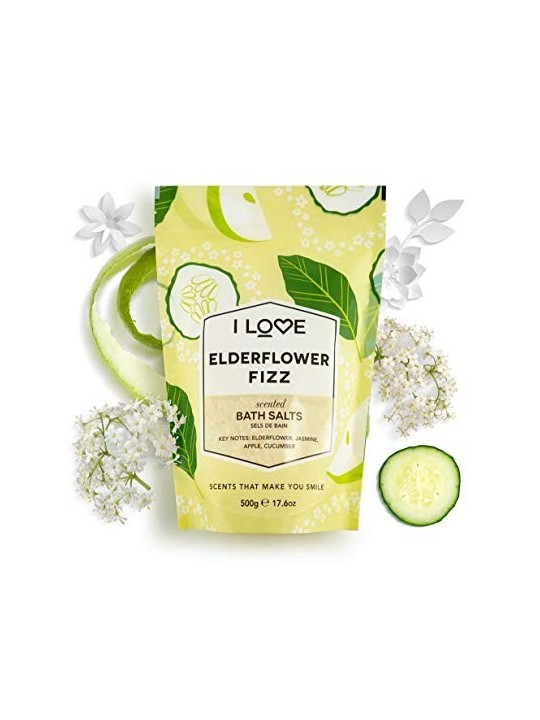 Sale da Bagno al Sapore di Sambuco Fizz Bath Salts 500 g Donna
