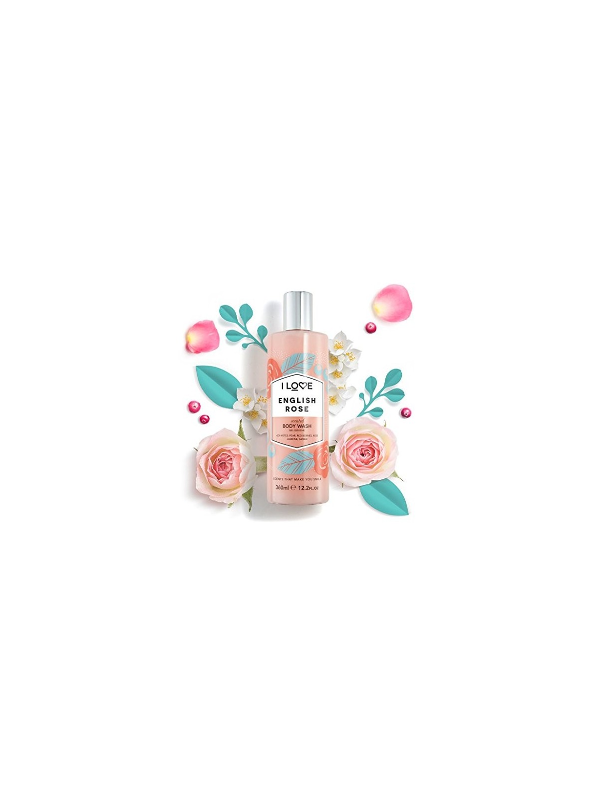 Gel Doccia Rosa Inglese 360ml