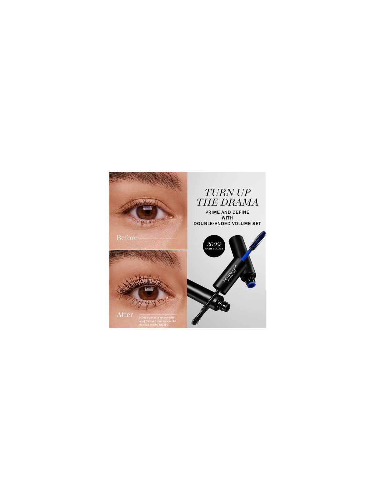 RevitaLash Mascara volumizzante doppio e primer 11ml + 5,5ml - Tonalità: Nero donna RevitaLash www.essenzetotalstyle.com 