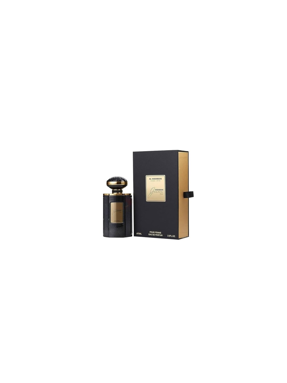 Al Haramain Junoon Noir eau de parfum donna 75ml