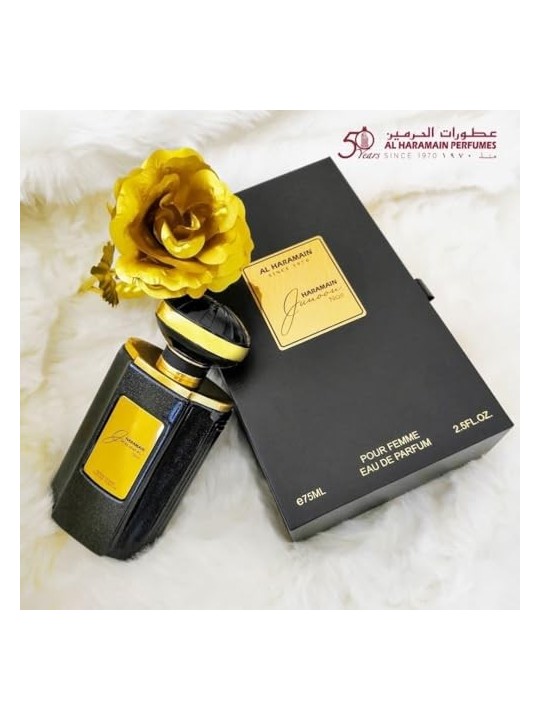 Al Haramain Junoon Noir eau de parfum donna 75ml