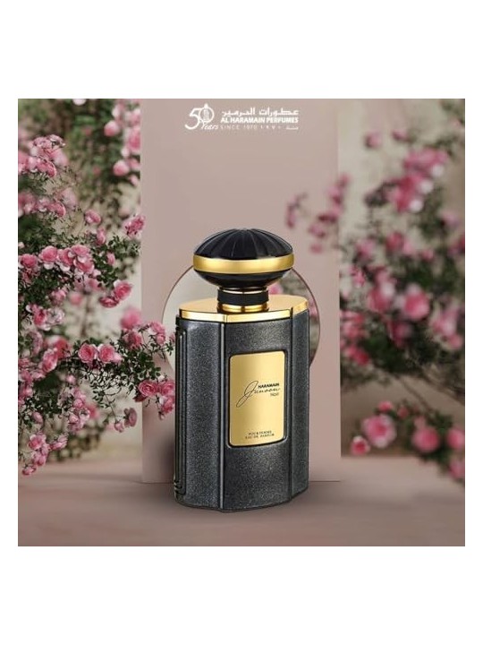 Al Haramain Junoon Noir eau de parfum donna 75ml