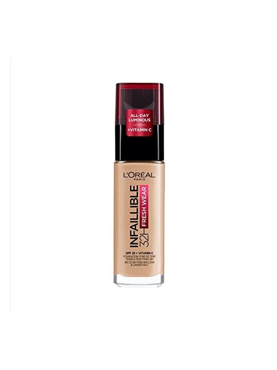 L'Orï¿½ï¿½al Infallible 24H Foundation 30ml 145 Rose Beige