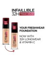 L'Orï¿½ï¿½al Infallible 24H Foundation 30ml 145 Rose Beige